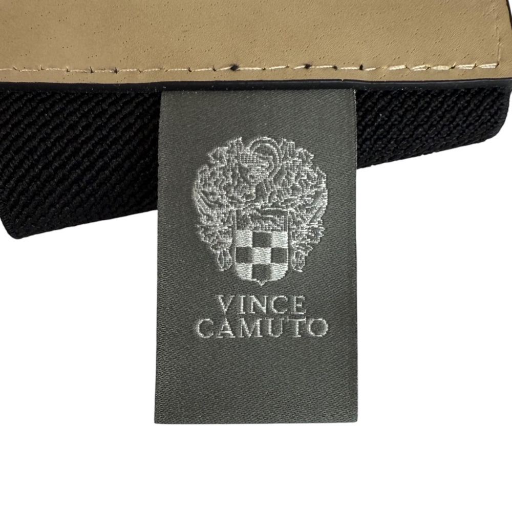 Vince Camuto Collection Black  Circle & Bar Interlocking Expandable Belt  L/XL - Picture 5 of 8